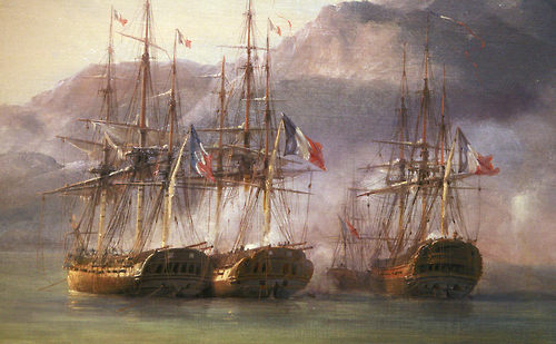 Battle of Grand Port - The French Squadron