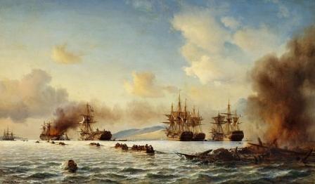 The Battle of Grand Port, Mauritius