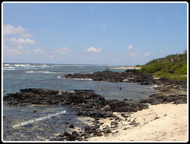 Roches Noires Beach in Mauritius