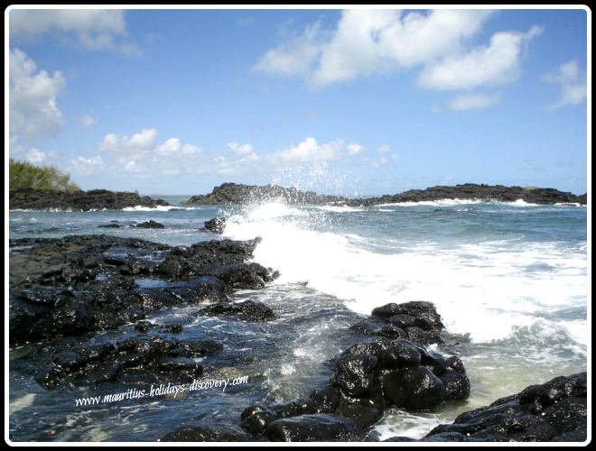 Roches Noires Beach in Mauritius