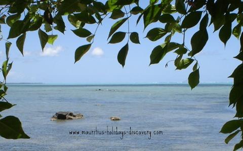 Mauritius beach Roches Noires