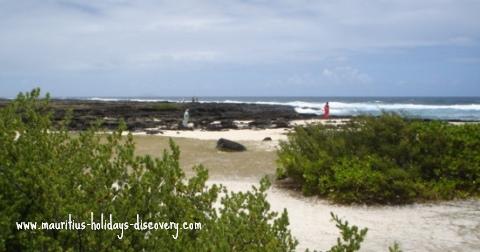 Mauritius beach Poste Lafayette