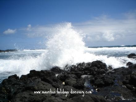 Mauritius beach Roches Noires